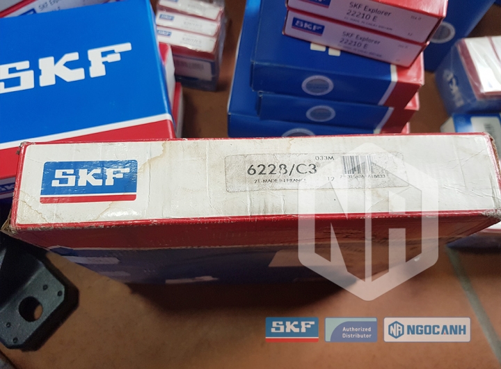 Vòng bi SKF 6228/C3 chính hãng phân phối bởi Mua bán Vòng Bi - Đại lý ủy quyền SKF Vòng bi SKF 6228/C3 chính hãng