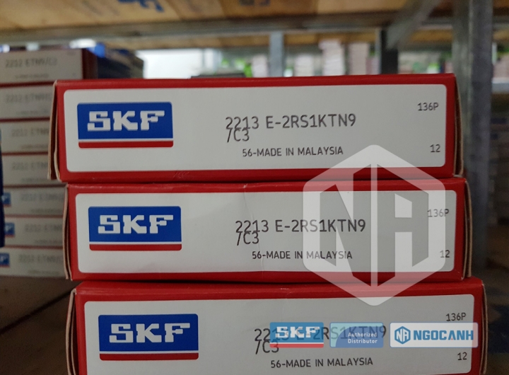 Vòng bi SKF 2213 E-2RS1KTN9/C3 chính hãng phân phối bởi Mua bán Vòng Bi - Đại lý ủy quyền SKF Vòng bi SKF 2213 E-2RS1KTN9/C3 chính hãng