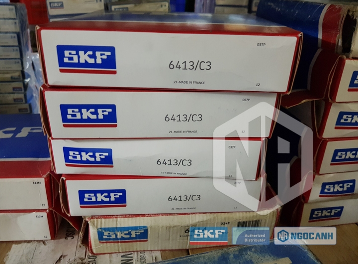 Vòng bi SKF 6413/C3 chính hãng phân phối bởi Mua bán Vòng Bi - Đại lý ủy quyền SKF Vòng bi SKF 6413/C3 chính hãng