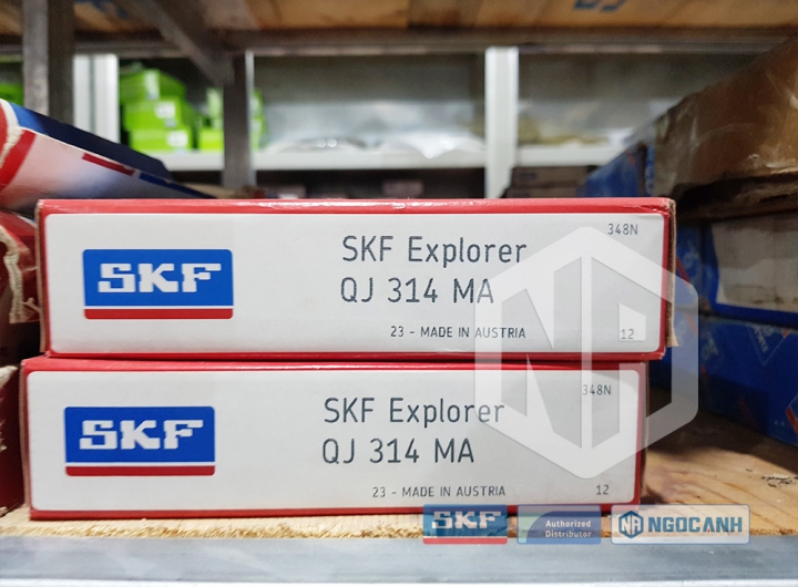 Vòng bi SKF QJ 314 MA chính hãng phân phối bởi Mua bán Vòng Bi - Đại lý ủy quyền SKF Vòng bi SKF QJ 314 MA chính hãng