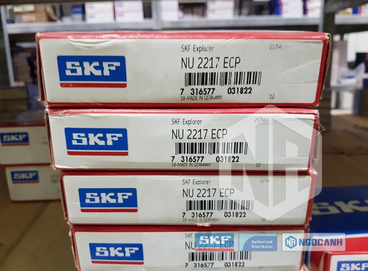 Vòng bi SKF NU 2217 ECP chính hãng phân phối bởi Mua bán Vòng Bi - Đại lý ủy quyền SKF Vòng bi SKF NU 2217 ECP chính hãng