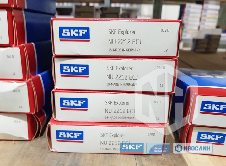 Vòng bi SKF NU 2212 ECJ chính hãng phân phối bởi Mua bán Vòng Bi - Đại lý ủy quyền SKF Vòng bi SKF NU 2212 ECJ chính hãng