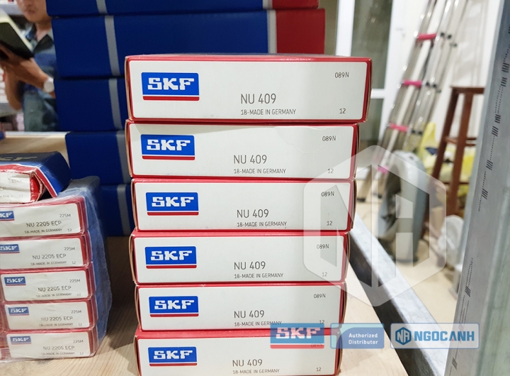 Vòng bi SKF NU 409 chính hãng phân phối bởi Mua bán Vòng Bi - Đại lý ủy quyền SKF Vòng bi SKF NU 409 chính hãng