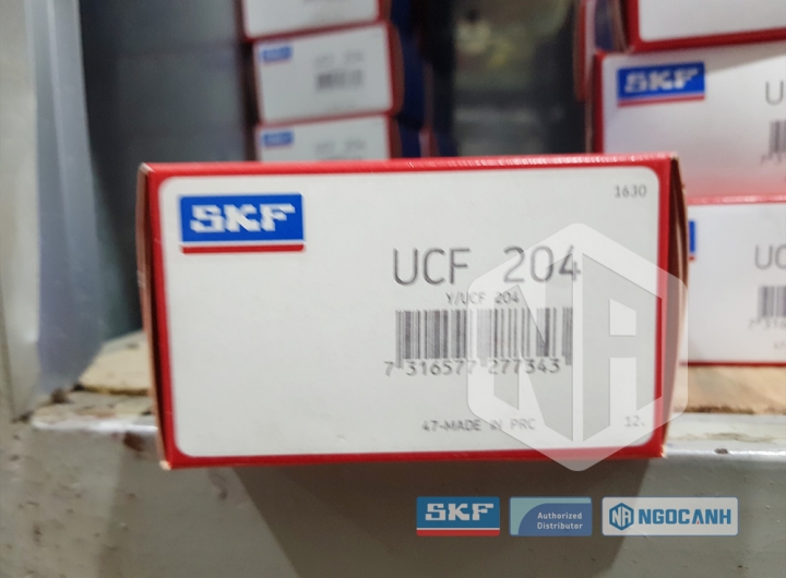 Gối đỡ SKF UCF 204 chính hãng phân phối bởi Mua bán Vòng Bi - Đại lý ủy quyền SKF Gối đỡ SKF UCF 204 chính hãng