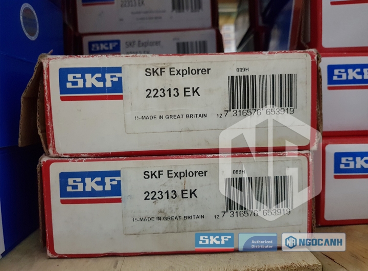 Vòng bi SKF 22313 EK chính hãng phân phối bởi Mua bán Vòng Bi - Đại lý ủy quyền SKF Vòng bi SKF 22313 EK chính hãng