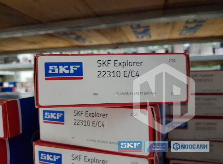 Vòng bi SKF 22310 E/C4 chính hãng phân phối bởi Mua bán Vòng Bi - Đại lý ủy quyền SKF Vòng bi SKF 22310 E/C4 chính hãng