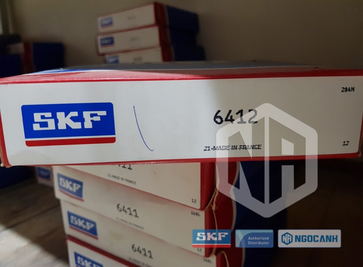 Vòng bi SKF 6412 chính hãng phân phối bởi Mua bán Vòng Bi - Đại lý ủy quyền SKF Vòng bi SKF 6412 chính hãng