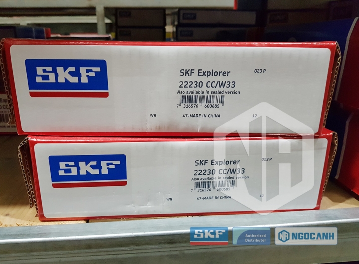 Vòng bi SKF 22230 CC/W33 chính hãng phân phối bởi Mua bán Vòng Bi - Đại lý ủy quyền SKF Vòng bi SKF 22230 CC/W33 chính hãng