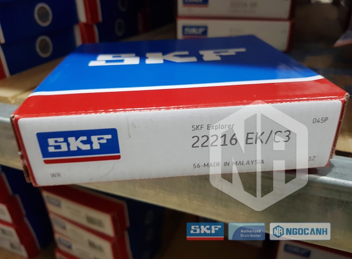 Vòng bi SKF 22216 EK/C3 chính hãng phân phối bởi Mua bán Vòng Bi - Đại lý ủy quyền SKF Vòng bi SKF 22216 EK/C3 chính hãng