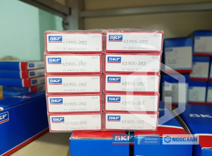 Vòng bi SKF 61905-2RZ chính hãng phân phối bởi Mua bán Vòng Bi - Đại lý ủy quyền SKF Vòng bi SKF 61905-2RZ chính hãng