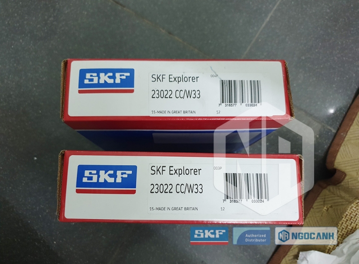Vòng bi SKF 23022 CC/W33 chính hãng phân phối bởi Mua bán Vòng Bi - Đại lý ủy quyền SKF Vòng bi SKF 23022 CC/W33 chính hãng