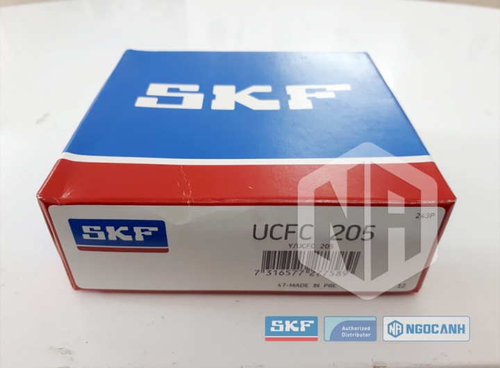 Gối đỡ SKF UCFC 205 chính hãng phân phối bởi Mua bán Vòng Bi - Đại lý ủy quyền SKF Gối đỡ SKF UCFC 205 chính hãng