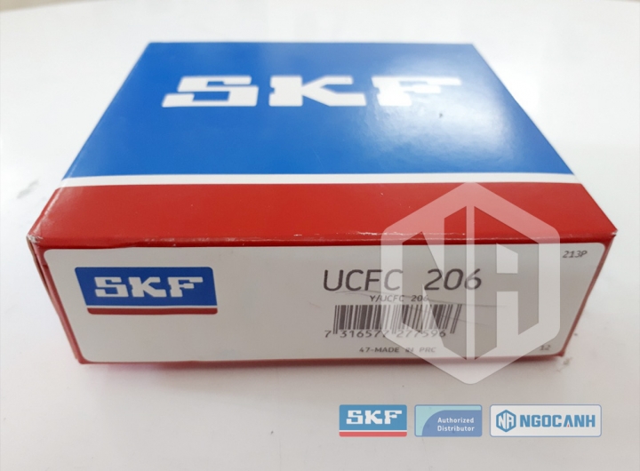 Gối đỡ SKF UCFC 206 chính hãng phân phối bởi Mua bán Vòng Bi - Đại lý ủy quyền SKF Gối đỡ SKF UCFC 206 chính hãng