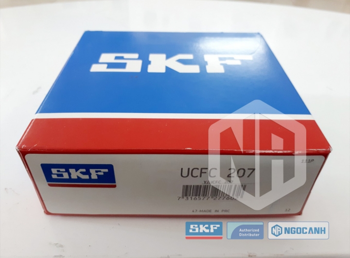 Gối đỡ SKF UCFC 207 chính hãng phân phối bởi Mua bán Vòng Bi - Đại lý ủy quyền SKF Gối đỡ SKF UCFC 207 chính hãng