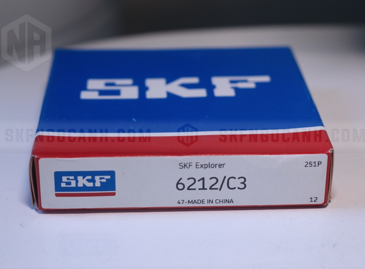 Vòng bi SKF 6212/C3 chính hãng phân phối bởi Mua bán Vòng Bi - Đại lý ủy quyền SKF Vòng bi SKF 6212/C3 chính hãng