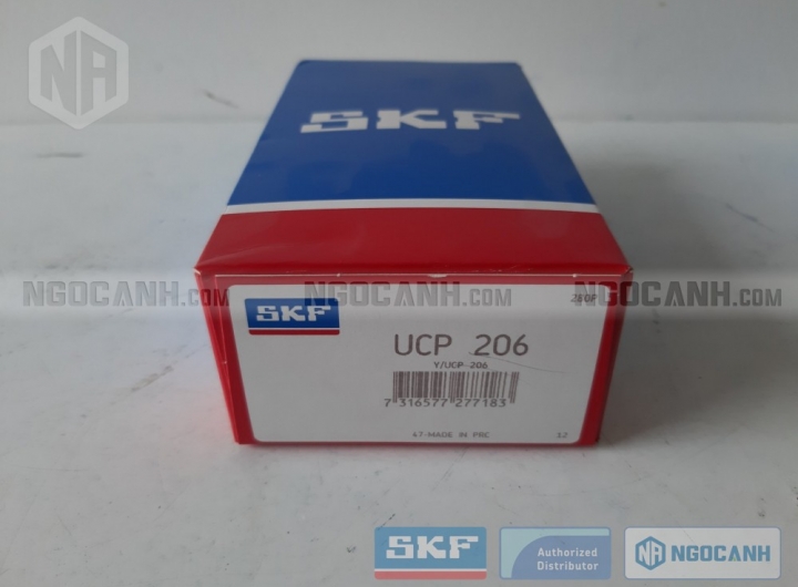Gối đỡ SKF UCP 206 chính hãng phân phối bởi Mua bán Vòng Bi - Đại lý ủy quyền SKF Gối đỡ SKF UCP 206 chính hãng