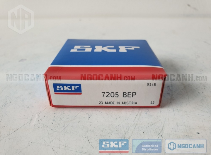 Vòng bi SKF 7205 BEP chính hãng phân phối bởi Mua bán Vòng Bi - Đại lý ủy quyền SKF Vòng bi SKF 7205 BEP chính hãng