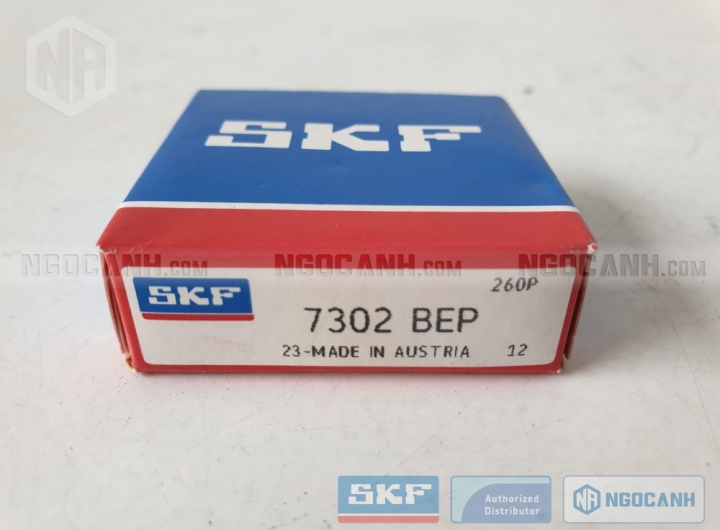 Vòng bi SKF 7302 BEP chính hãng phân phối bởi Mua bán Vòng Bi - Đại lý ủy quyền SKF Vòng bi SKF 7302 BEP chính hãng