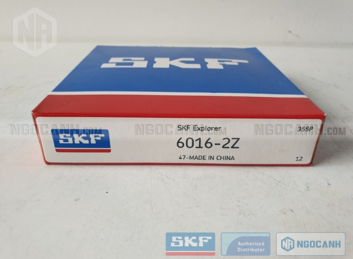 Vòng bi SKF 6016-2Z chính hãng phân phối bởi Mua bán Vòng Bi - Đại lý ủy quyền SKF Vòng bi SKF 6016-2Z chính hãng