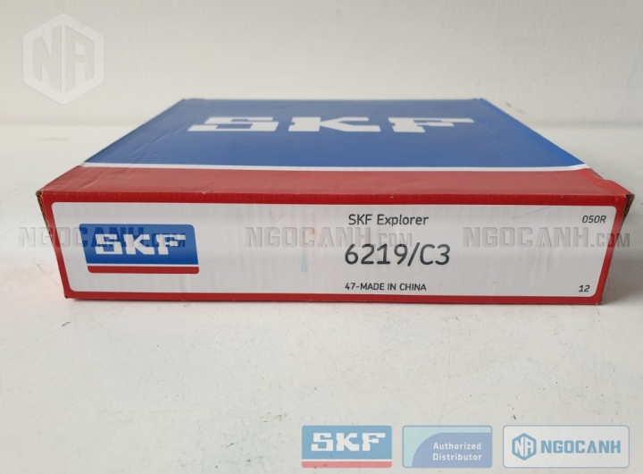 Vòng bi SKF 6219/C3 chính hãng phân phối bởi Mua bán Vòng Bi - Đại lý ủy quyền SKF Vòng bi SKF 6219/C3 chính hãng