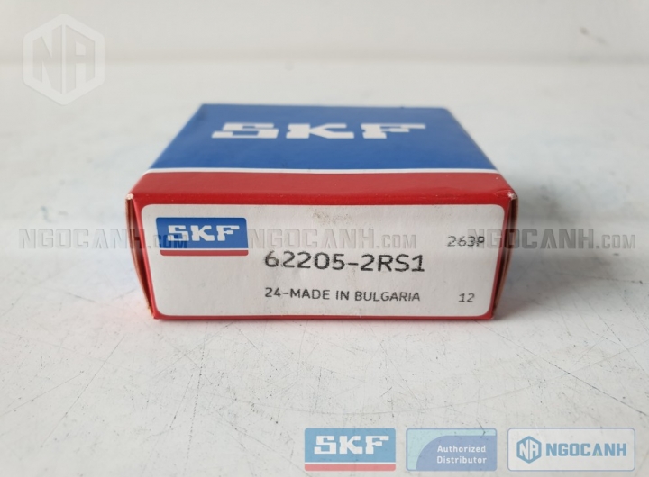 Vòng bi SKF 62205-2RS1 chính hãng phân phối bởi Mua bán Vòng Bi - Đại lý ủy quyền SKF Vòng bi SKF 62205-2RS1 chính hãng