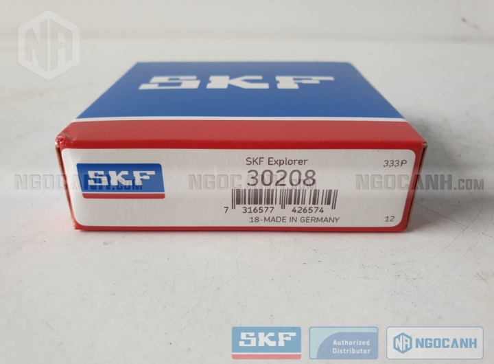 Vòng bi SKF 30208 chính hãng phân phối bởi Mua bán Vòng Bi - Đại lý ủy quyền SKF Vòng bi SKF 30208 chính hãng