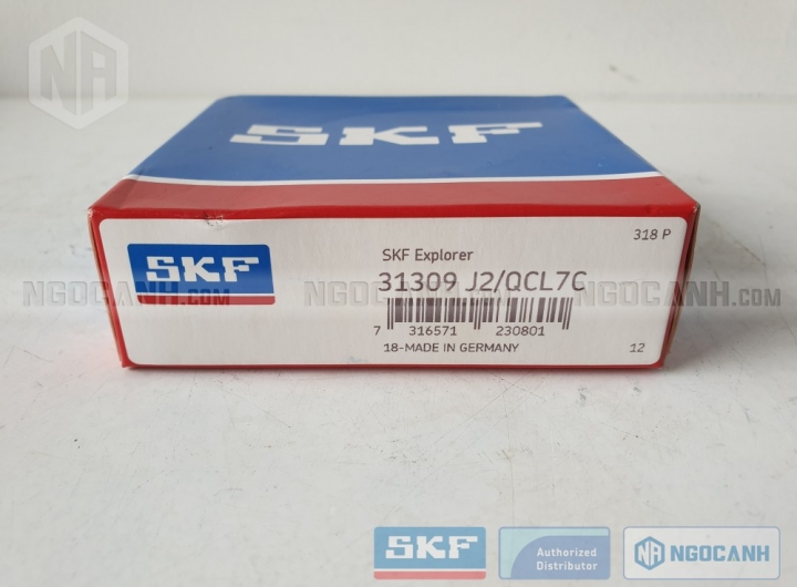 Vòng bi SKF 31309 J2/QCL7C chính hãng phân phối bởi Mua bán Vòng Bi - Đại lý ủy quyền SKF Vòng bi SKF 31309 J2/QCL7C chính hãng