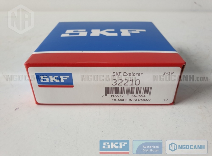 Vòng bi SKF 32210 chính hãng phân phối bởi Mua bán Vòng Bi - Đại lý ủy quyền SKF Vòng bi SKF 32210 chính hãng