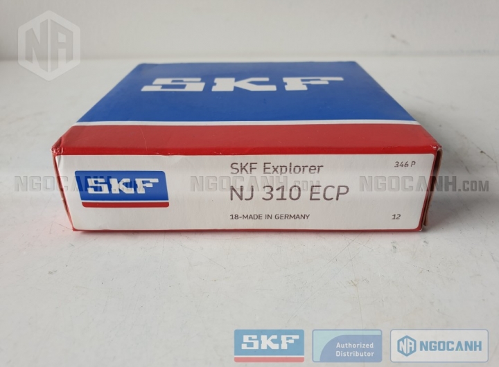 Vòng bi SKF NJ 310 ECP chính hãng phân phối bởi Mua bán Vòng Bi - Đại lý ủy quyền SKF Vòng bi SKF NJ 310 ECP chính hãng