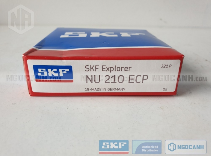 Vòng bi SKF NU 210 ECP chính hãng phân phối bởi Mua bán Vòng Bi - Đại lý ủy quyền SKF Vòng bi SKF NU 210 ECP chính hãng
