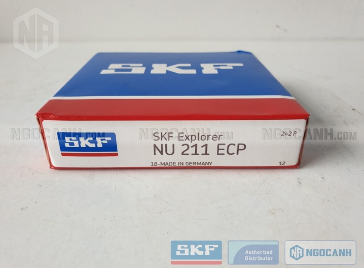 Vòng bi SKF NU 211 ECP chính hãng phân phối bởi Mua bán Vòng Bi - Đại lý ủy quyền SKF Vòng bi SKF NU 211 ECP chính hãng