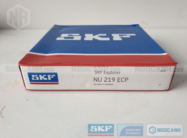 Vòng bi SKF NU 219 ECP chính hãng phân phối bởi Mua bán Vòng Bi - Đại lý ủy quyền SKF Vòng bi SKF NU 219 ECP chính hãng