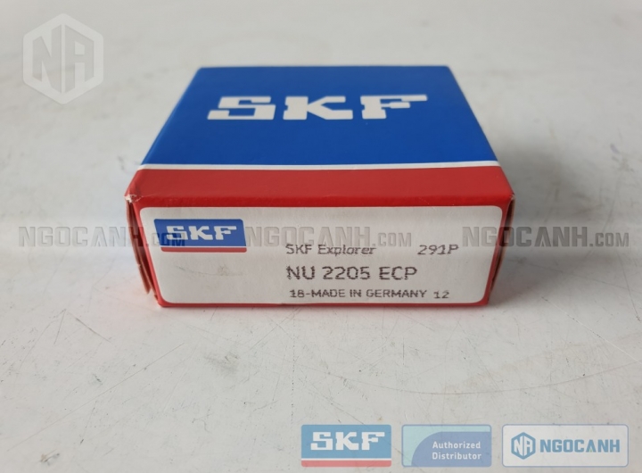 Vòng bi SKF NU 2205 ECP chính hãng phân phối bởi Mua bán Vòng Bi - Đại lý ủy quyền SKF Vòng bi SKF NU 2205 ECP chính hãng