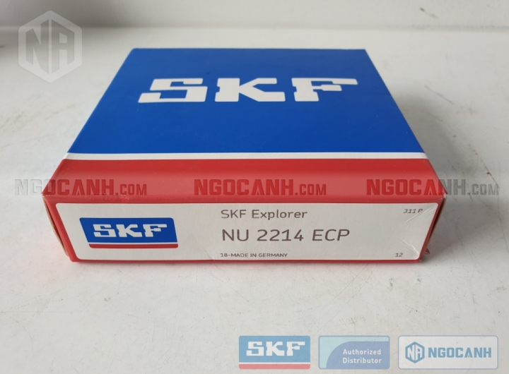 Vòng bi SKF NU 2214 ECP chính hãng phân phối bởi Mua bán Vòng Bi - Đại lý ủy quyền SKF Vòng bi SKF NU 2214 ECP chính hãng