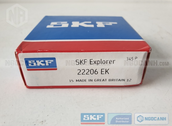 Vòng bi SKF 22206 EK chính hãng phân phối bởi Mua bán Vòng Bi - Đại lý ủy quyền SKF Vòng bi SKF 22206 EK chính hãng