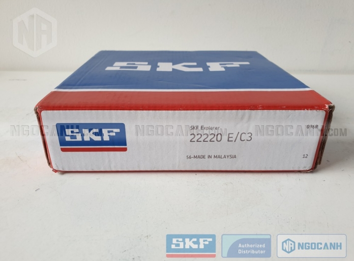 Vòng bi SKF 22220 E/C3 chính hãng phân phối bởi Mua bán Vòng Bi - Đại lý ủy quyền SKF Vòng bi SKF 22220 E/C3 chính hãng