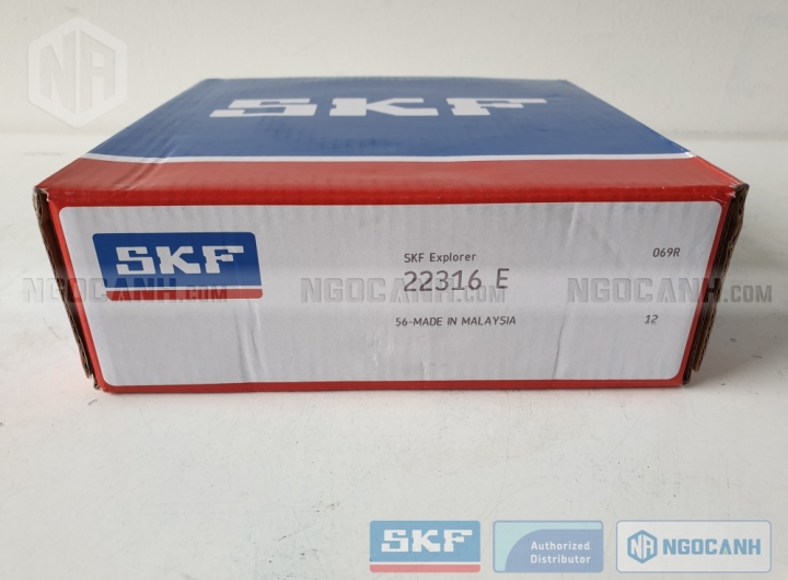 Vòng bi SKF 22316 E chính hãng phân phối bởi Mua bán Vòng Bi - Đại lý ủy quyền SKF Vòng bi SKF 22316 E chính hãng