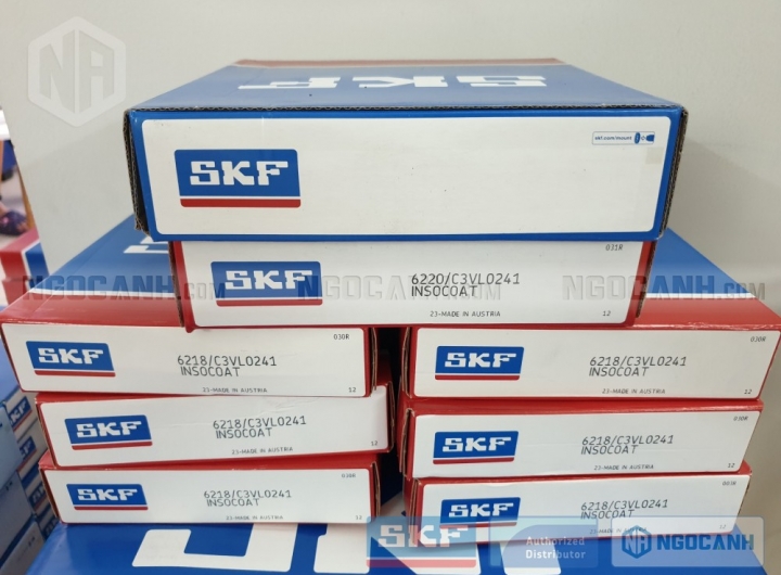 Vòng bi SKF 6218/C3VL0241 INSOCOAT chính hãng phân phối bởi Mua bán Vòng Bi - Đại lý ủy quyền SKF Vòng bi SKF 6218/C3VL0241 INSOCOAT chính hãng