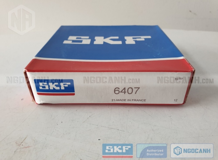 Vòng bi SKF 6407 chính hãng phân phối bởi Mua bán Vòng Bi - Đại lý ủy quyền SKF Vòng bi SKF 6407 chính hãng