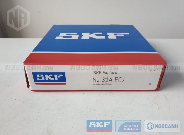 Vòng bi SKF NJ 314 ECJ chính hãng phân phối bởi Mua bán Vòng Bi - Đại lý ủy quyền SKF Vòng bi SKF NJ 314 ECJ chính hãng