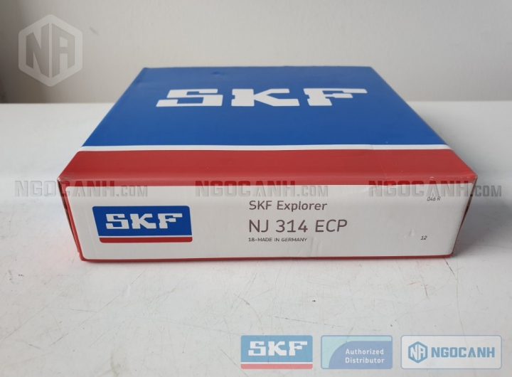 Vòng bi SKF NJ 314 ECP chính hãng phân phối bởi Mua bán Vòng Bi - Đại lý ủy quyền SKF Vòng bi SKF NJ 314 ECP chính hãng
