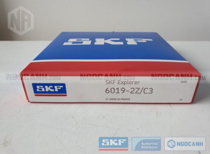 Vòng bi SKF 6019-2Z/C3 chính hãng phân phối bởi Mua bán Vòng Bi - Đại lý ủy quyền SKF Vòng bi SKF 6019-2Z/C3 chính hãng