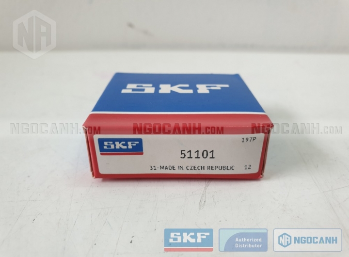 Vòng bi SKF 51101 chính hãng phân phối bởi Mua bán Vòng Bi - Đại lý ủy quyền SKF Vòng bi SKF 51101 chính hãng