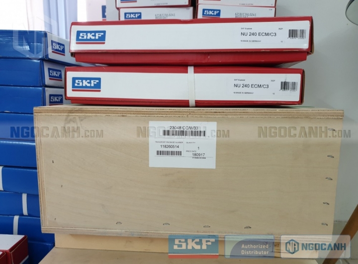 Vòng bi SKF 23048 CC/W33 chính hãng phân phối bởi Mua bán Vòng Bi - Đại lý ủy quyền SKF Vòng bi SKF 23048 CC/W33 chính hãng