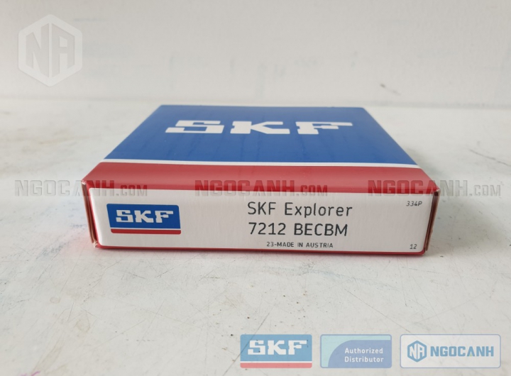 Vòng bi SKF 7212 BECBM chính hãng phân phối bởi Mua bán Vòng Bi - Đại lý ủy quyền SKF Vòng bi SKF 7212 BECBM chính hãng