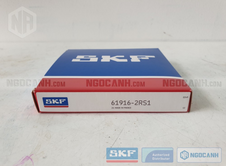 Vòng bi SKF 61916-2RS1 chính hãng phân phối bởi Mua bán Vòng Bi - Đại lý ủy quyền SKF Vòng bi SKF 61916-2RS1 chính hãng