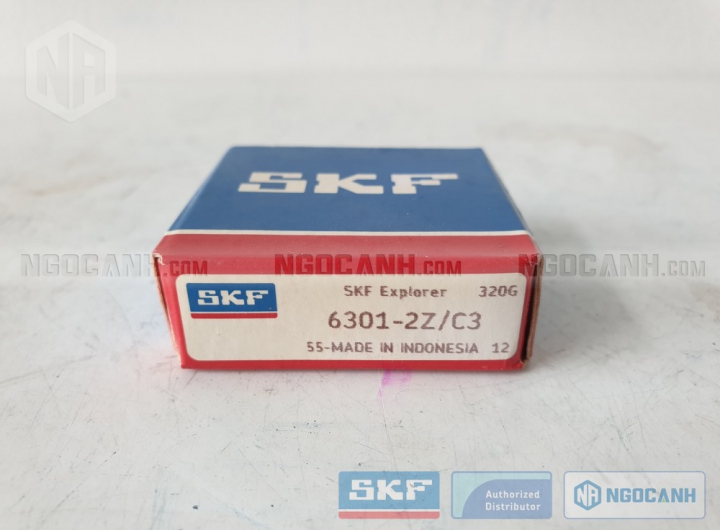 Vòng bi SKF 6301-2Z/C3 chính hãng