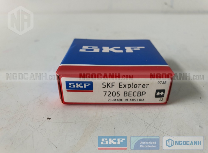 Vòng bi SKF 7205 BECBP chính hãng phân phối bởi Mua bán Vòng Bi - Đại lý ủy quyền SKF Vòng bi SKF 7205 BECBP chính hãng
