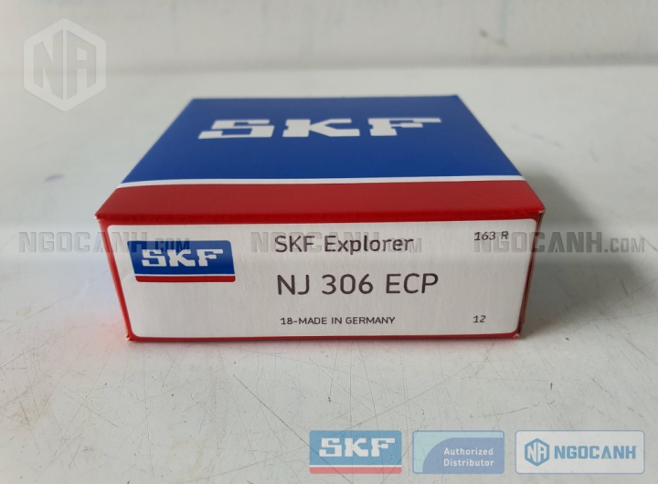 Vòng bi SKF NJ 306 ECP chính hãng phân phối bởi Mua bán Vòng Bi - Đại lý ủy quyền SKF Vòng bi SKF NJ 306 ECP chính hãng