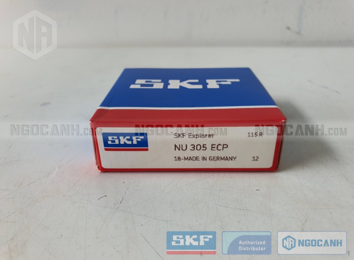Vòng bi SKF NU 305 ECP chính hãng phân phối bởi Mua bán Vòng Bi - Đại lý ủy quyền SKF Vòng bi SKF NU 305 ECP chính hãng
